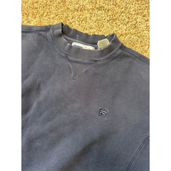 Vintage FILA Sweatshirt, Navy Blue, 80's/90's, Size LG Crew Neck; - Picture 7 of 10